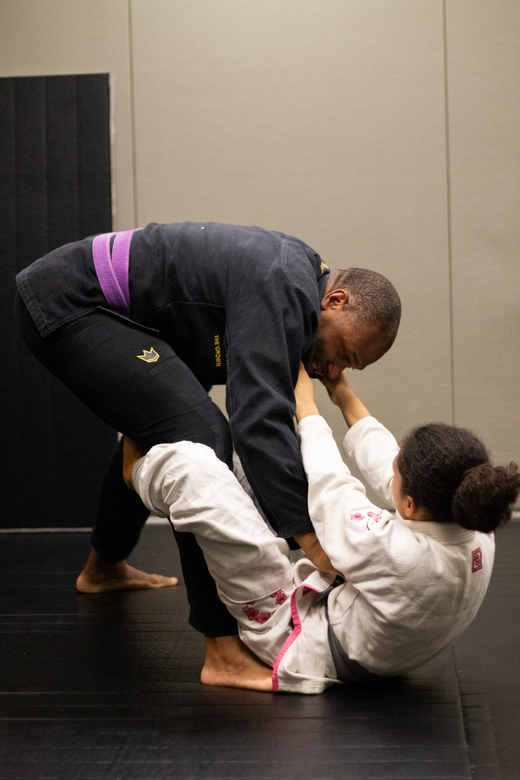 Groupe d'adolescents en cours de Jiu-Jitsu Brésilien, Club FWA Val-de-Marne