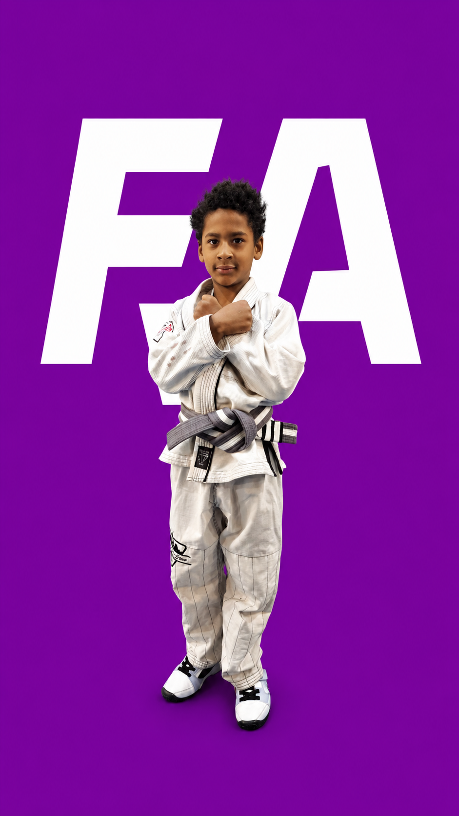Groupe d'enfants au cours de JJB du Club FWA, ambiance familiale à Champigny-sur-Marne